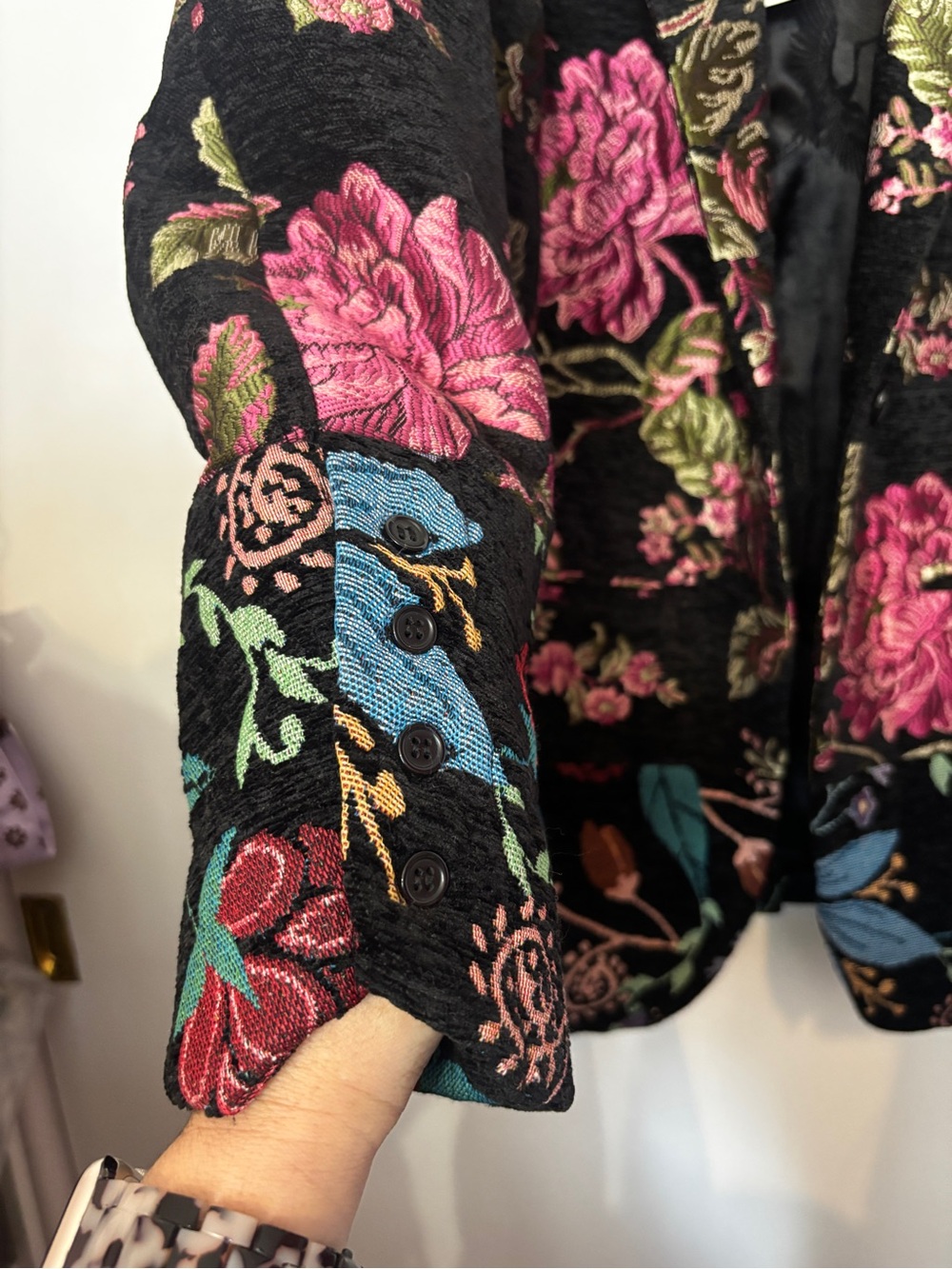 Johnny Was ROSALYN JACQUARD JACKET - Picture 13 of 14